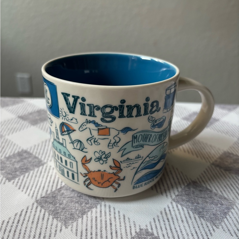 Virginia Starbucks Been There Series Mug